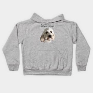 Cockapoo Dog Kids Hoodie